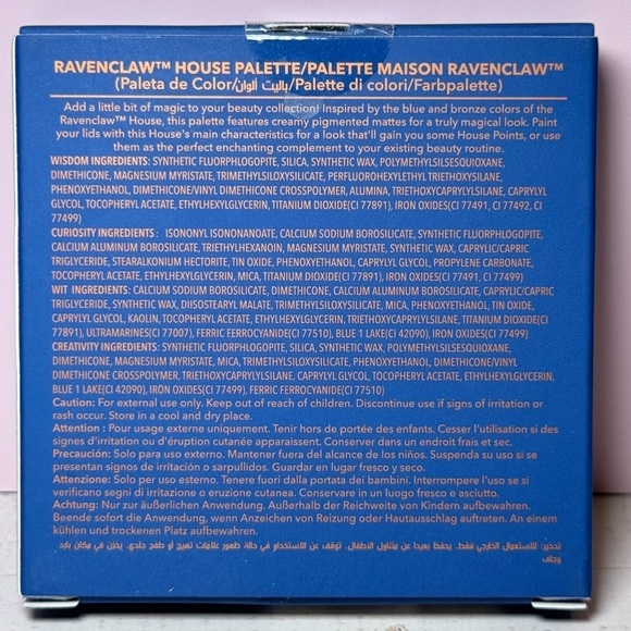 SHEGLAM Harry Potter Ravenclaw House Eye Shadow Palette NIB 3.7 g / 0.13 oz - Picture 2 of 8